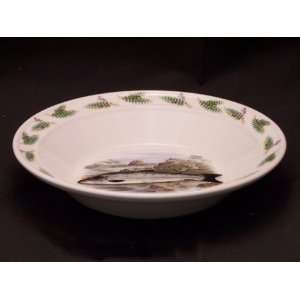  Portmeirion Compleat Angler Rim Soup Bowl(s)   Salmon 
