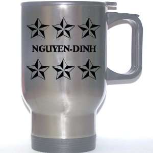  Personal Name Gift   NGUYEN DINH Stainless Steel Mug 