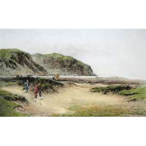  Difficult Bunker, A Large Etching Adams, Douglas Sports 