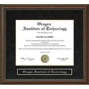 Oregon Institute of Technology (OIT) Diploma Frame  Sports 