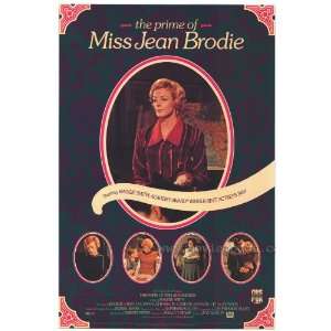  The Prime of Miss Jean Brodie (1969) 27 x 40 Movie Poster 