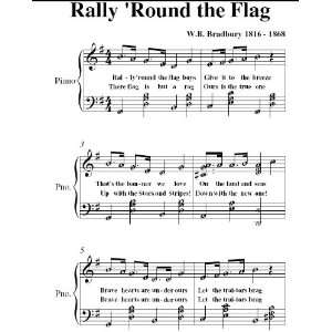   Flag Easy Intermediate Piano Sheet Music: Bradbury:  Books