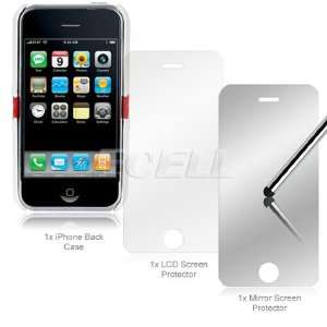  Ecell   ENGLAND LEATHER CASE + LCD PROTECTOR FOR iPHONE 3G 