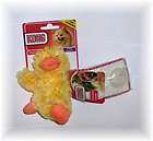 Kong Dr Noys Squeaker Dog Toy YELLOW PLATY DUCK Small (NY3)