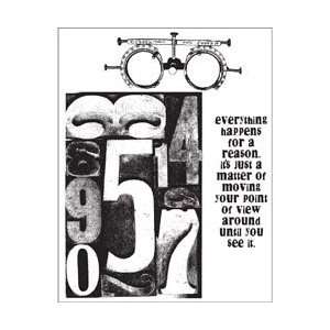  Tim Holtz Cling Rubber Stamp Set The Countdown Everything 