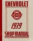1939 Chevrolet CAR / TRUCK Chassis Service Manual 39