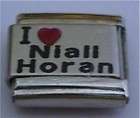L73 One Direction I Love Niall Horan fits 9mm Classic Italian Charm 