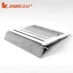  Jisoncase Smart Leather Cases for Ipad 2 White