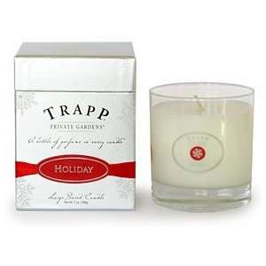     HOLIDAY 7 oz. Large Poured Candle by Trapp Candles: Home & Kitchen