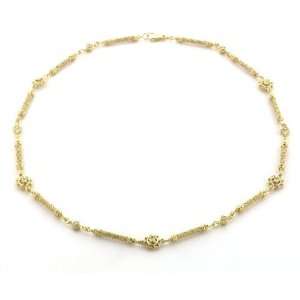   Charm Necklace w/ Diamonds (.44ctw, G, VS) by Diana Heimann: Jewelry