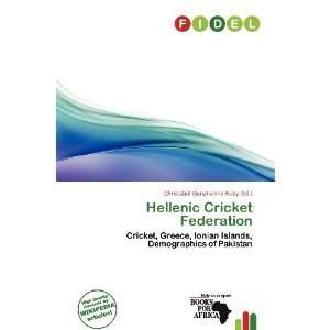  Hellenic Cricket Federation (9786138485544) Christabel 