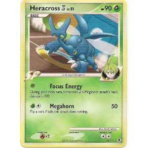  Heracross Rare 24/111 Rising Rivals Pokemon Toys & Games