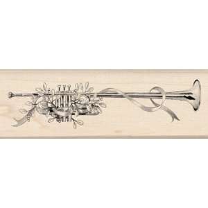    Inkadinkado Wood Stamp, Herald Trumpet Arts, Crafts & Sewing