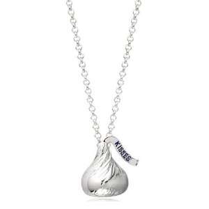    Hersheys Kisses Medium Necklace in Sterling Silver: Jewelry