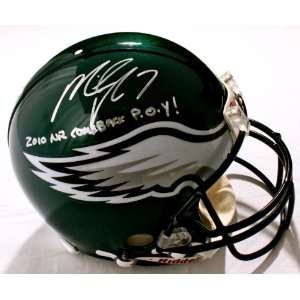 Signed Michael Vick Proline Helmet w/ 2010 NFL Comeback POY   Vick 