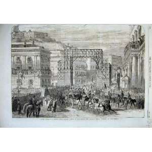  1860 Victor Emmanuel Naples Piazza Del Palazzo Reale