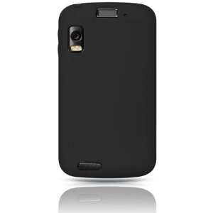 Motorola MB860 Atrix 4G Silicone Skin Case   Black (Free HandHelditems 
