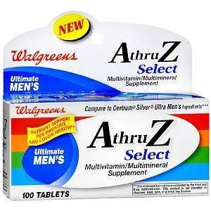  A Thru Z Select Ultimate Mens Multivitamin Tablets, 100 ea