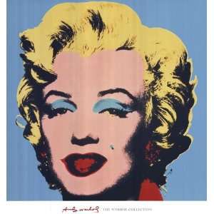   Marilyn, 1967 (on blue ground) by Andy Warhol 26x28