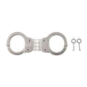   & Wesson Nickel Handcuffs Nickel Hinged Handcuffs: Sports & Outdoors