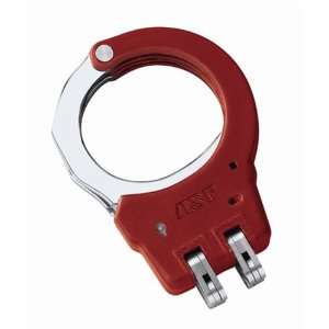  ASP Hinged Training Handcuff (Red): Sports & Outdoors