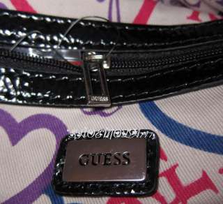 GUESS EUCLID Bowler Quilted Bag Purse Sac Wallet Heart  