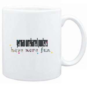 Mug White German Wirehaired Pointers have more fun Dogs:  