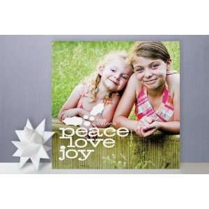  Peace Love and Holly Holiday Photo Cards: Health 