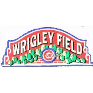    MLB Logo Patch   Chicago Cubs Wrigley Field: Sports & Outdoors
