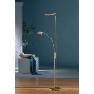    Holtkotter 2501/1+1*HPN BB Brass Floor Lamp: Home Improvement