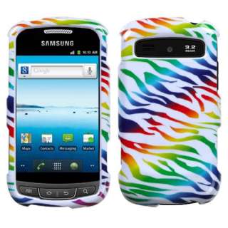   Vitality R720 Rainbow Zebra Skin Case Phone Hard Cover Guard  