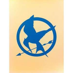  Hunger Games Mocking Jay Sticker Decal Blue: Everything 