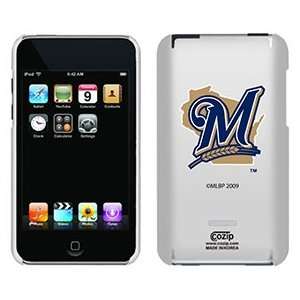  Milwaukee Brewers M in Blue on iPod Touch 2G 3G CoZip Case 