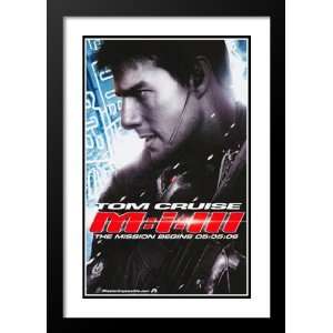 Mission Impossible III 20x26 Framed and Double Matted Movie Poster 