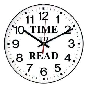   Instruments Ltd. 12 Message Wall Clock (Time to Read)