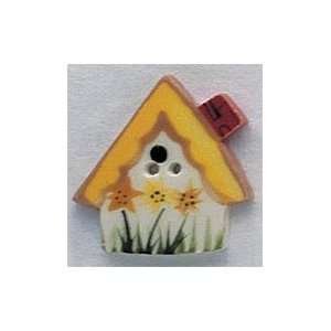  Sunflower Birdhouse Button Patio, Lawn & Garden