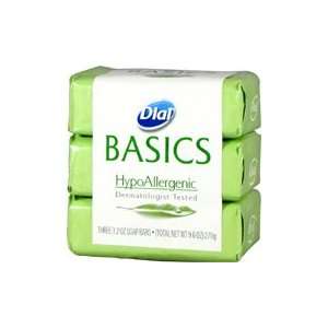  Basics HypoAllergenic Soap   3 bars Health & Personal 