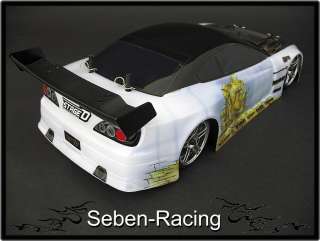 Seben Body Shell XK43 Nissan Silvia S15 Hand made 1:10  