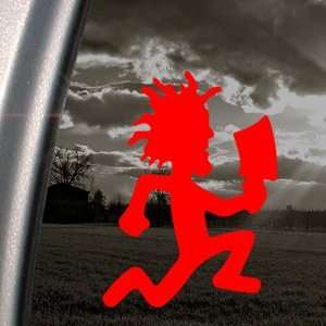  Insane Clown Posse Red Decal Hatchet Man Band Car Red 