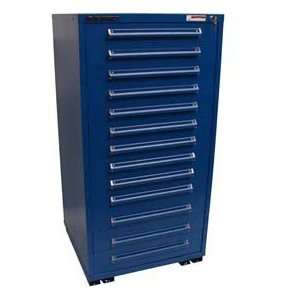  Equipto 30W Modular Cabinet 13 Drawers W/Dividers, 59H 