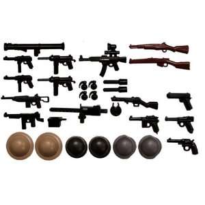   BrickArms 2.5 Scale World War II Weapons Pack Version 2 Toys & Games