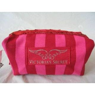 Victorias Secret Supermodel Essentials Canvas Cosmetics Bag Pink 