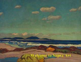 Seashore, Nova Scotia 1923 J. E. H. MacDonald repro oi  