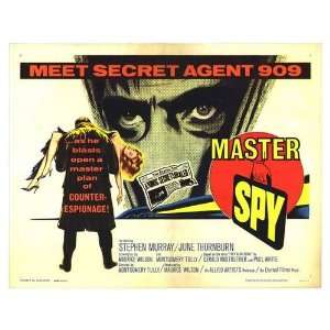  Master Spy Original Movie Poster, 28 x 22 (1964)