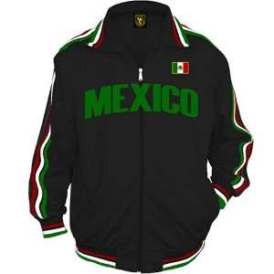  Mexico World Cup Soccer Track Jacket (Medium) Sports 