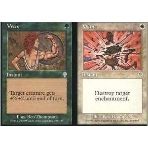    Magic the Gathering   Wax // Wane   Invasion   Foil Toys & Games