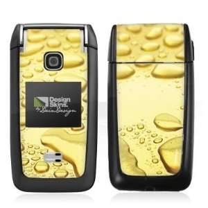  Design Skins for Nokia 6125   Golden Drops Design Folie 