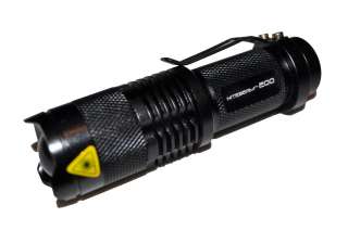 NITEBEAM 200   200 Lumen 3 mode focusable mini flashlight   Lot of 6 