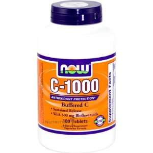  Now Vitamin C 1000mg Complex Time Released, 180 Tablet 