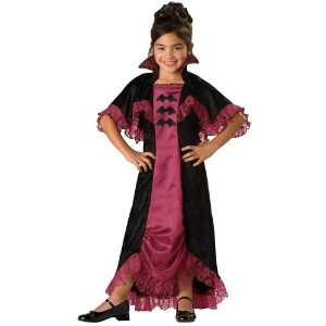  Girls Midnight Vampiress Kids Costume: Toys & Games